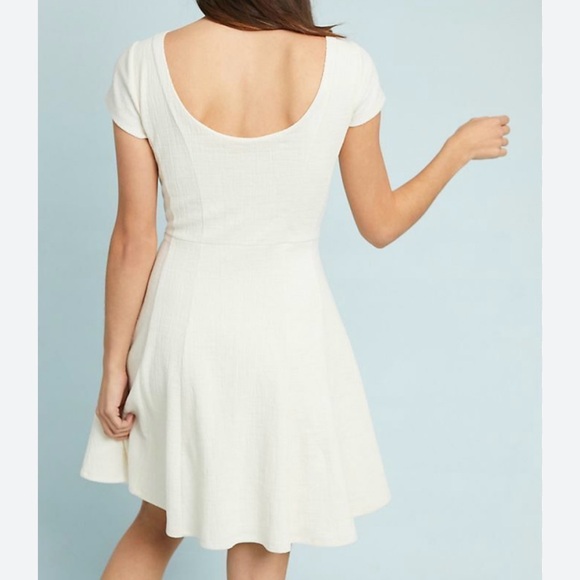 Anthropologie White Dress - Picture 4 of 9